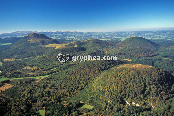 Chaîne des Puys - vue Nord - gryphea.com